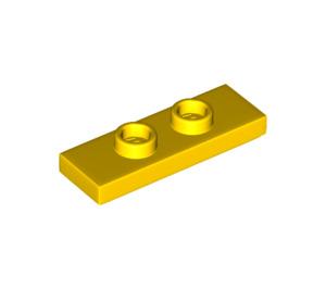 LEGO Yellow Plate 1 x 3 with 2 Studs (34103)