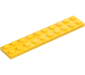 LEGO Geel Plaat 2 x 10 (3832)