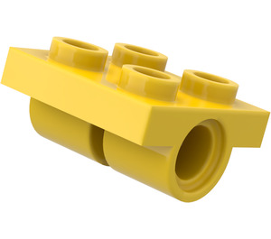 LEGO Giallo Piastra 2 x 2 con Fori (2817)