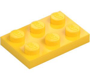 LEGO Gul Platta 2 x 3 (3021)