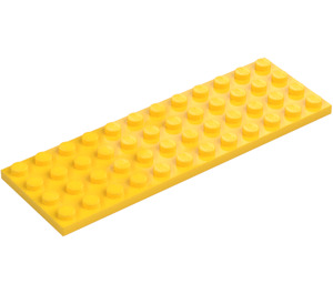 LEGO Amarillo Placa 4 x 12 (3029)