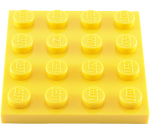 LEGO Jaune assiette 4 x 4 (3031)