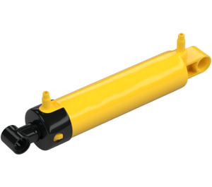 LEGO Yellow Pneumatic Cylinder V2 Large (19478 / 26656)