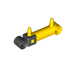LEGO Yellow Pneumatic Cylinder V2 Short (19475 / 26646)