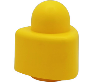 LEGO Yellow Primo Brick 1 x x1 x 1 Triangle (44592)