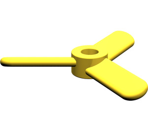LEGO Yellow Propeller 3 Blade 4 Diameter (2421 / 28969)
