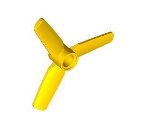 LEGO Gelb Propeller mit 3 Klingen, 5 Diameter (77099 / 92842)