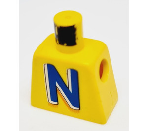 LEGO Geel Quicky the Nesquik konijn Torso zonder armen (973)