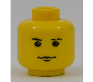 LEGO Gelb Quirrell Kopf (Sicherheitsbolzen) (3626)