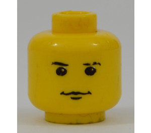 LEGO Jaune Quirrell Tête (Clou de sécurité) (3626)