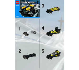 LEGO Jaune Racer 4308 Instructions