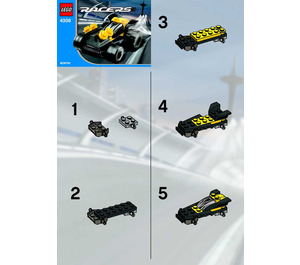 LEGO Yellow Racer 4308 Instrukce