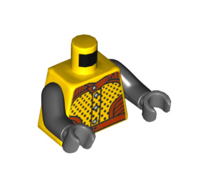LEGO Geel Racers Torso (973 / 76382)