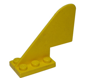 LEGO Amarillo Timón 2 x 5 x 3.7 (3587)