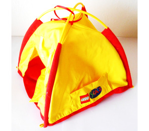 LEGO Yellow Scala Tent with SCALA and LEGO Logo and Opening Flap