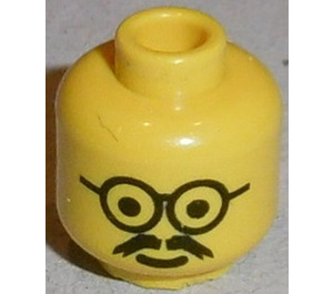 LEGO Yellow Scientist Head (Safety Stud) (3626)