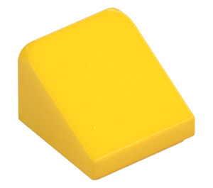 LEGO Amarillo Con pendiente 1 x 1 (31°) (50746 / 54200)