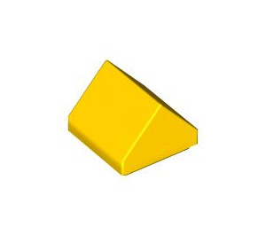 LEGO Gelb Steigung 1 x 1 (45°) Doppelt (35464)