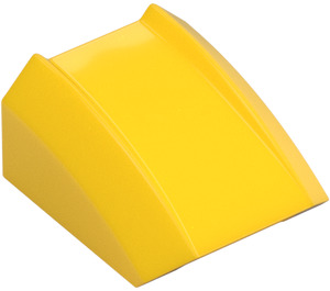 LEGO Yellow Slope 1 x 2 x 2 Curved (30602 / 47904)