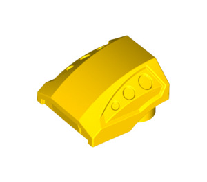 LEGO Gelb Steigung 1 x 2 x 2 Gebogen mit Dimples (44675)