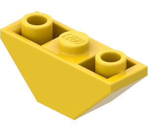 LEGO Geel Helling 1 x 3 (45°) Omgekeerd Dubbele (2341 / 18759)
