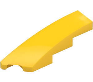 LEGO Yellow Slope 1 x 4 Angled Left (5415)