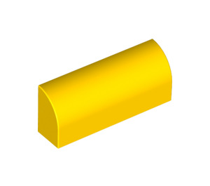 LEGO Yellow Slope 1 x 4 Curved (6191 / 10314)