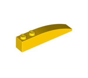 LEGO Yellow Slope 1 x 6 Curved (41762 / 42022)
