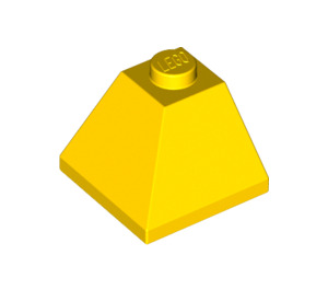 LEGO Jaune Pente 2 x 2 (45°) Coin (3045)
