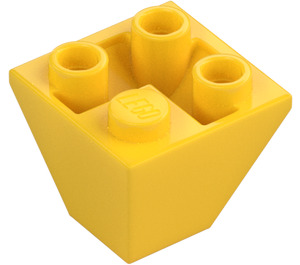 LEGO Жълто Наклон 2 x 2 (45°) Обърнат (3676)