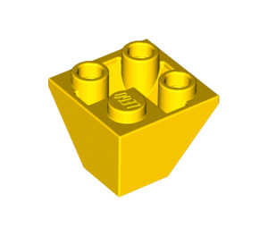 LEGO Geel Helling 2 x 2 (45°) Omgekeerd (3676)