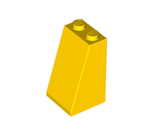 LEGO Jaune Pente 2 x 2 x 3 (75°) Goujons solides (98560)