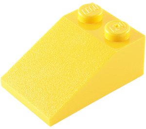 LEGO Geel Helling 2 x 3 (25°) met ruw oppervlak (3298)