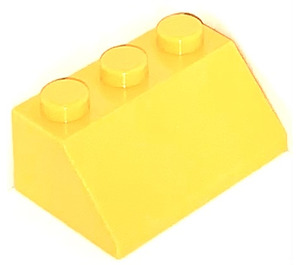 LEGO Giallo Pendenza 2 x 3 (45°) (3038)