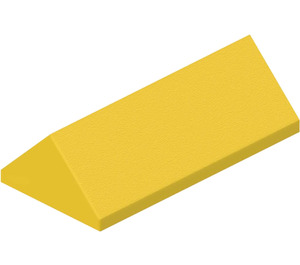 LEGO Amarillo Con pendiente 2 x 4 (45°) Doble (3041)