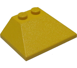 LEGO Keltainen Luiska 3 x 4 Kaksinkertainen (45° / 25°) (4861)