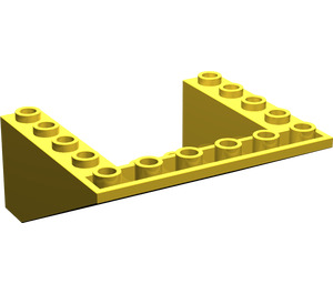LEGO Yellow Slope 5 x 6 x 2 (33°) Inverted (4228)