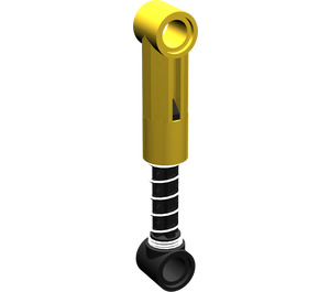 LEGO Yellow Small Shock Absorber with Soft Spring (76138)