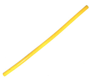 LEGO Yellow Soft Hose 12 Studs Long, 3mm Diameter