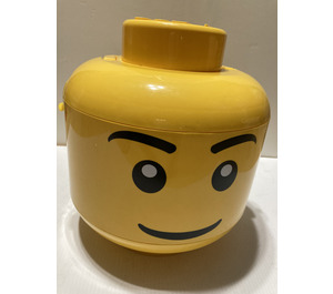 LEGO Yellow Sort & Store Minifig Head, Standard Smile Pattern (5001125)