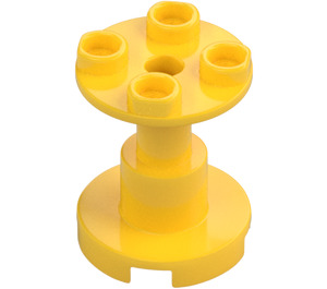 LEGO Giallo Spazio Stand 2 x 2 x 2 (3940 / 19798)