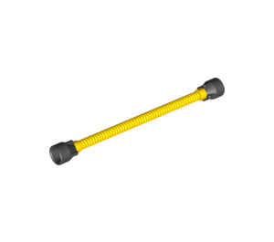 LEGO Yellow Spiral Tube with Flange with Tabbed Ends (6211)