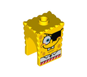 LEGO Żółty SpongeBob SquarePants Głowa z Eyepatch (11930 / 99921)