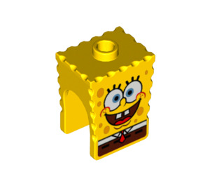 LEGO Yellow SpongeBob SquarePants Head with Open Smile (54876)