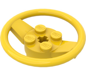 LEGO Yellow Steering Wheel (67811)