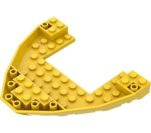 LEGO Geel Stern 12 x 10 (47404)