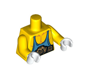 LEGO Jaune Super Wrestler Torse (973 / 88585)
