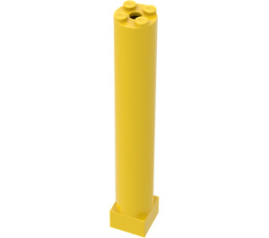 LEGO Jaune Support 2 x 2 x 11 Solide Pillar Base (6168 / 75347)