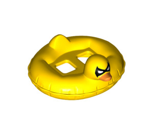 LEGO Jaune Swimming Bague avec Canard Tête et Batman Masquer (28421 / 29752)