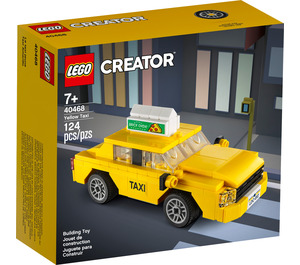 LEGO Geel Taxi 40468 Packaging
